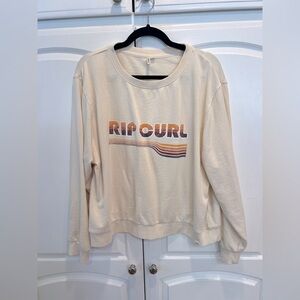 Vintage Ripcurl 1969 Rainbow Oversized Crewneck Pullover